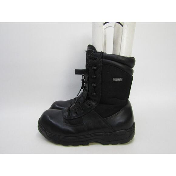 Thorogood Other - Thorogood Mens 9 W Black Leather Laces Composite Toe Combat Military Work Boots